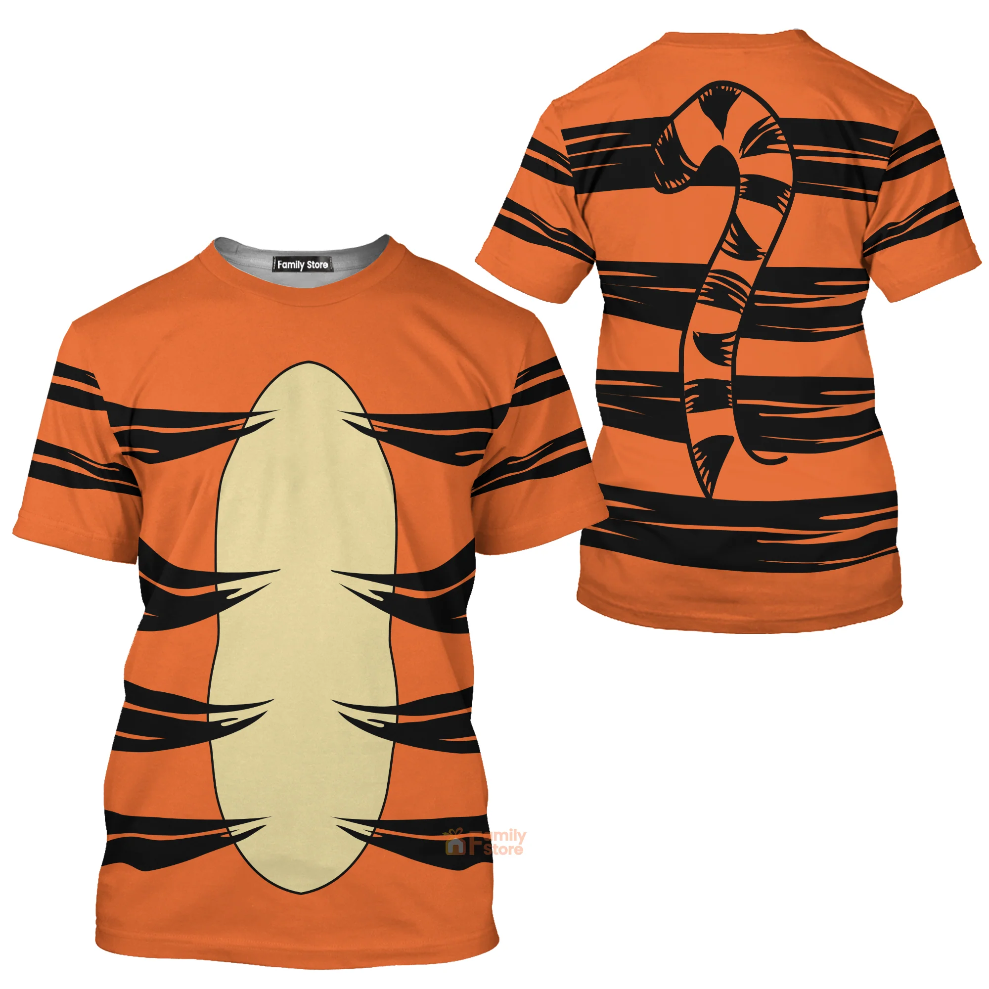 Tigger Winnie the Pooh Costume T-Shirt - Image 3
