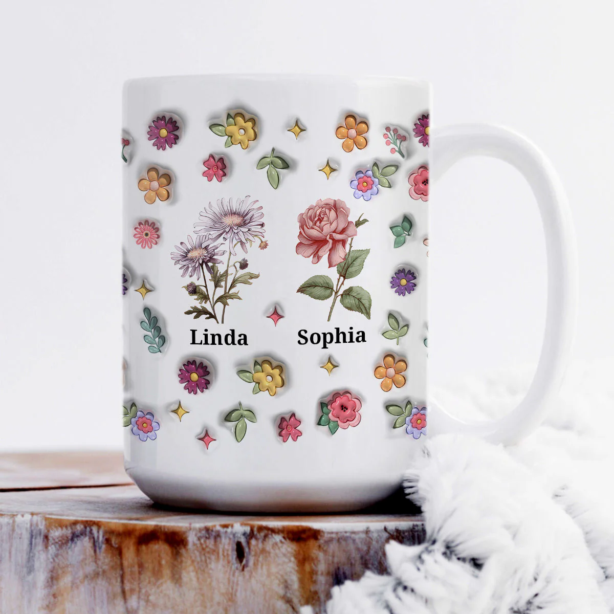 To My Daughter - Personalized Ceramic Mug - Christian Gift For Daughter BA01 - Image 3