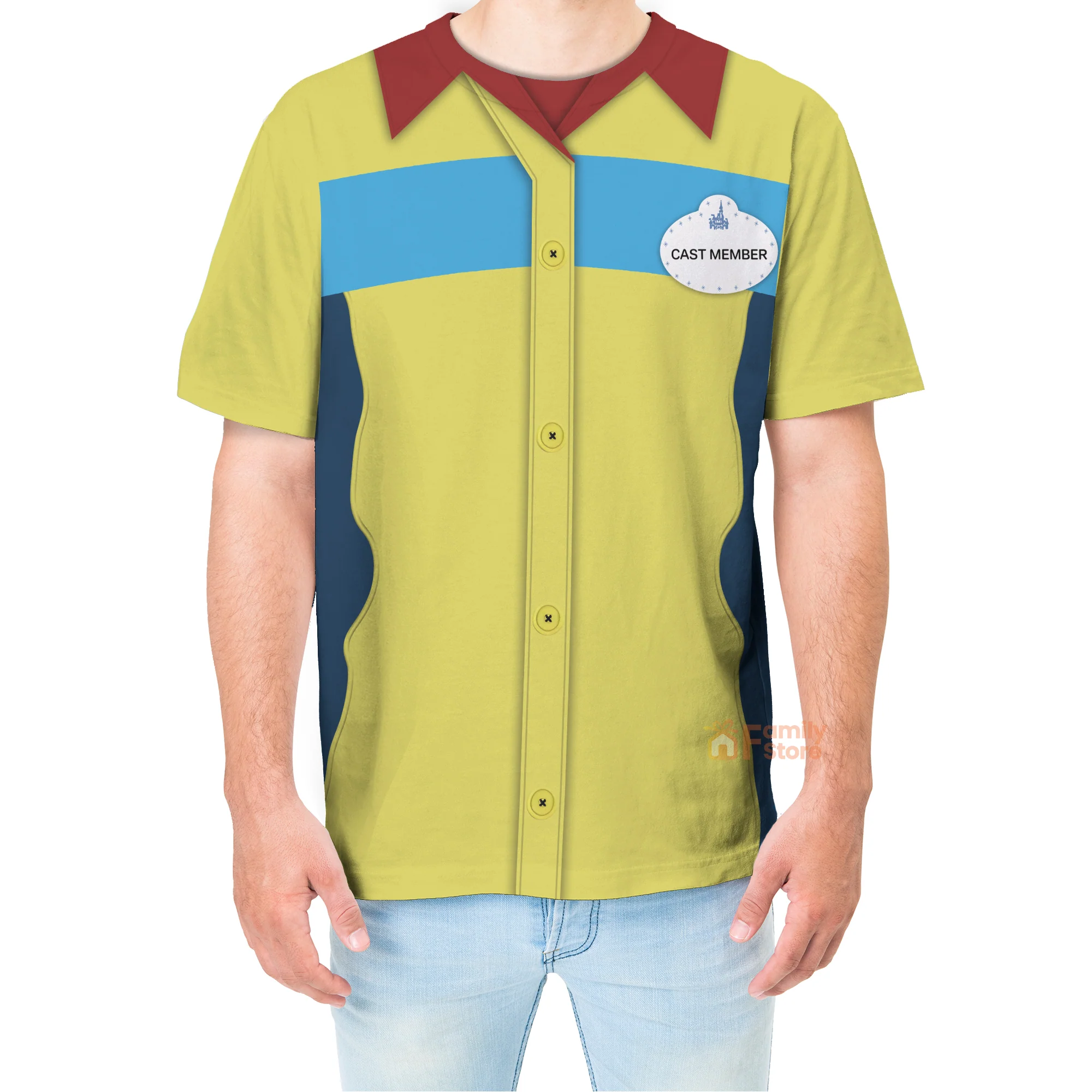 Toy Story Midway Mania Cast Member Costume T-Shirt - Image 4