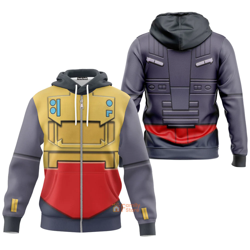 Transformers Dinobots Grimlock G1 - Costume Cosplay Hoodie Sweatshirt Sweatpants - Image 4