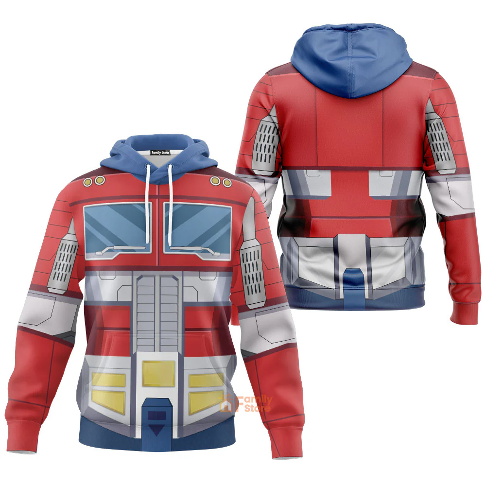 Transformers Op timus Prime - Costume Cosplay Hoodie Sweatshirt Sweatpants - Image 3