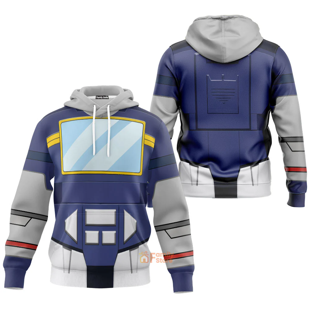 Transformers Soundwave - Costume Cosplay Hoodie Sweatshirt Sweatpants - Image 4