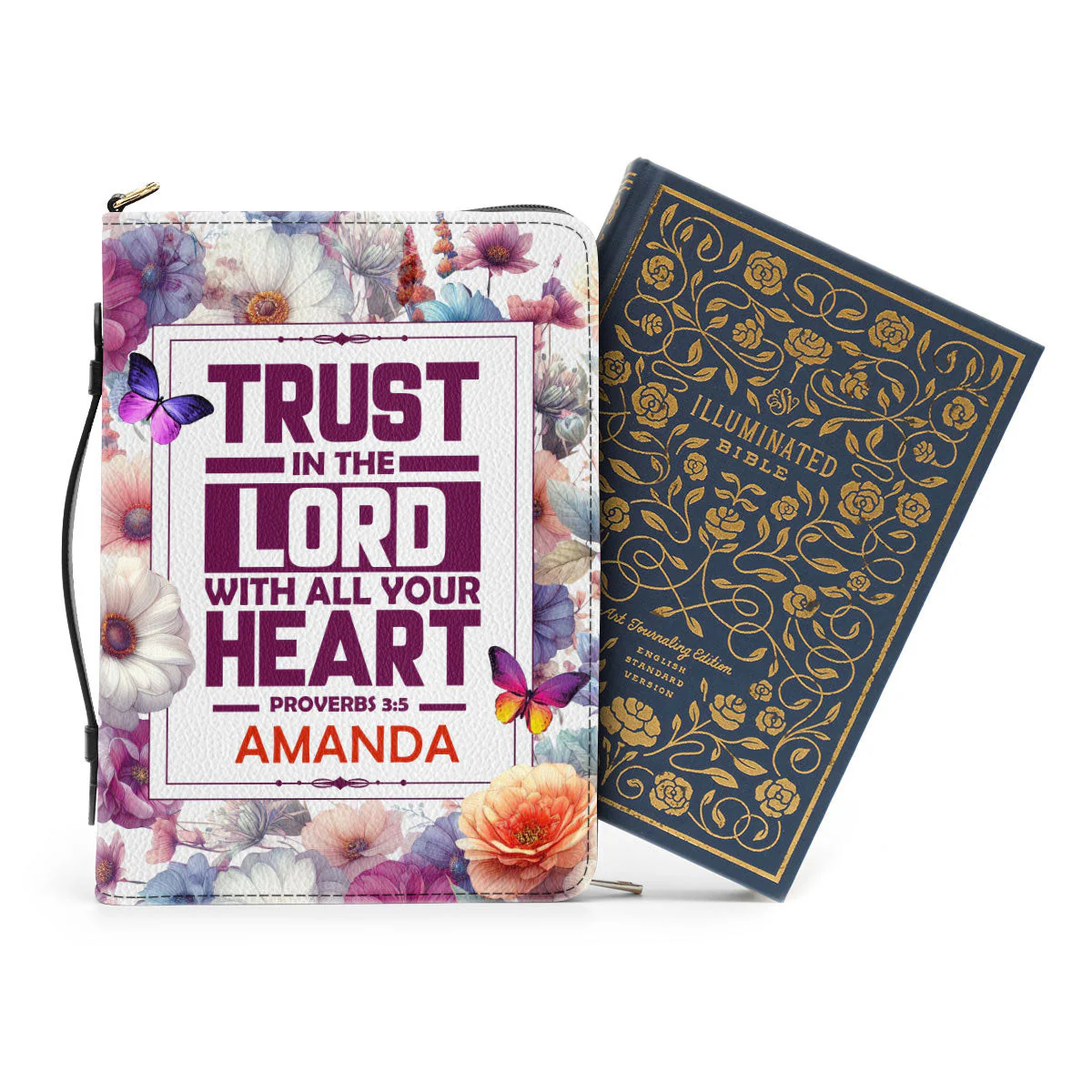 Trust In The Lord - Unique Personalized Bible Covers - AT4081237 - Image 3