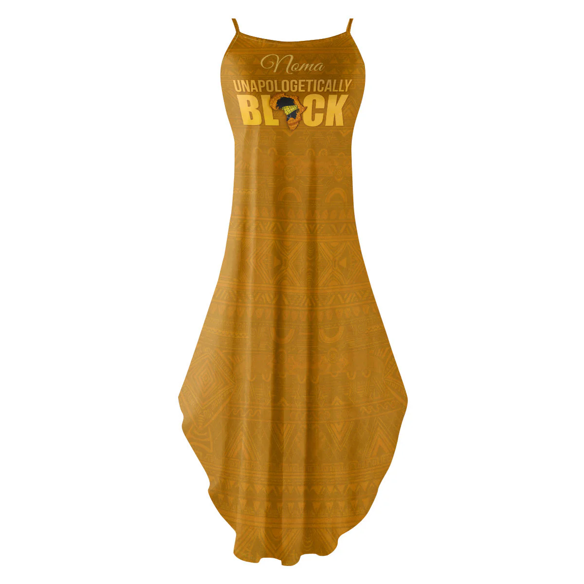 Unapologetically Black - Personalized Personalized Maxi Dress | HN02 - Image 2
