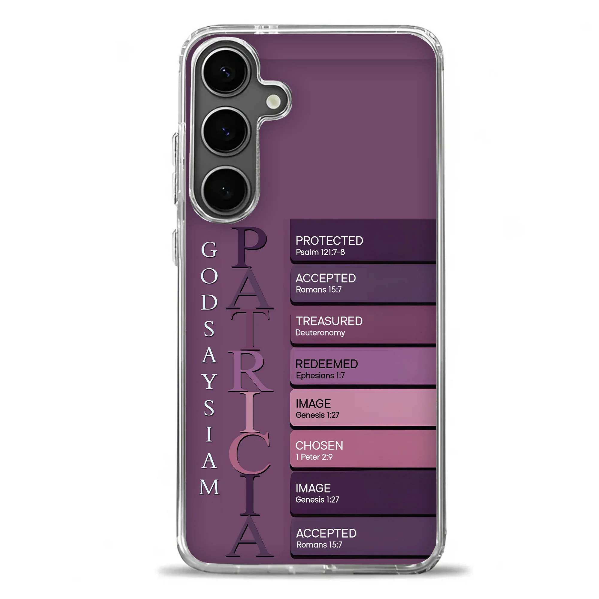 Uncover The Sacred Meaning Of Your Name - Personalized Phone Case | YMQ TD118 - Image 2