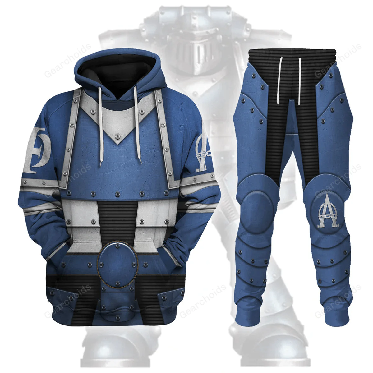 Unification Wars-era XXth Legion Colour Scheme - Costume Cosplay Hoodie Sweatshirt Sweatpants CSWRH081