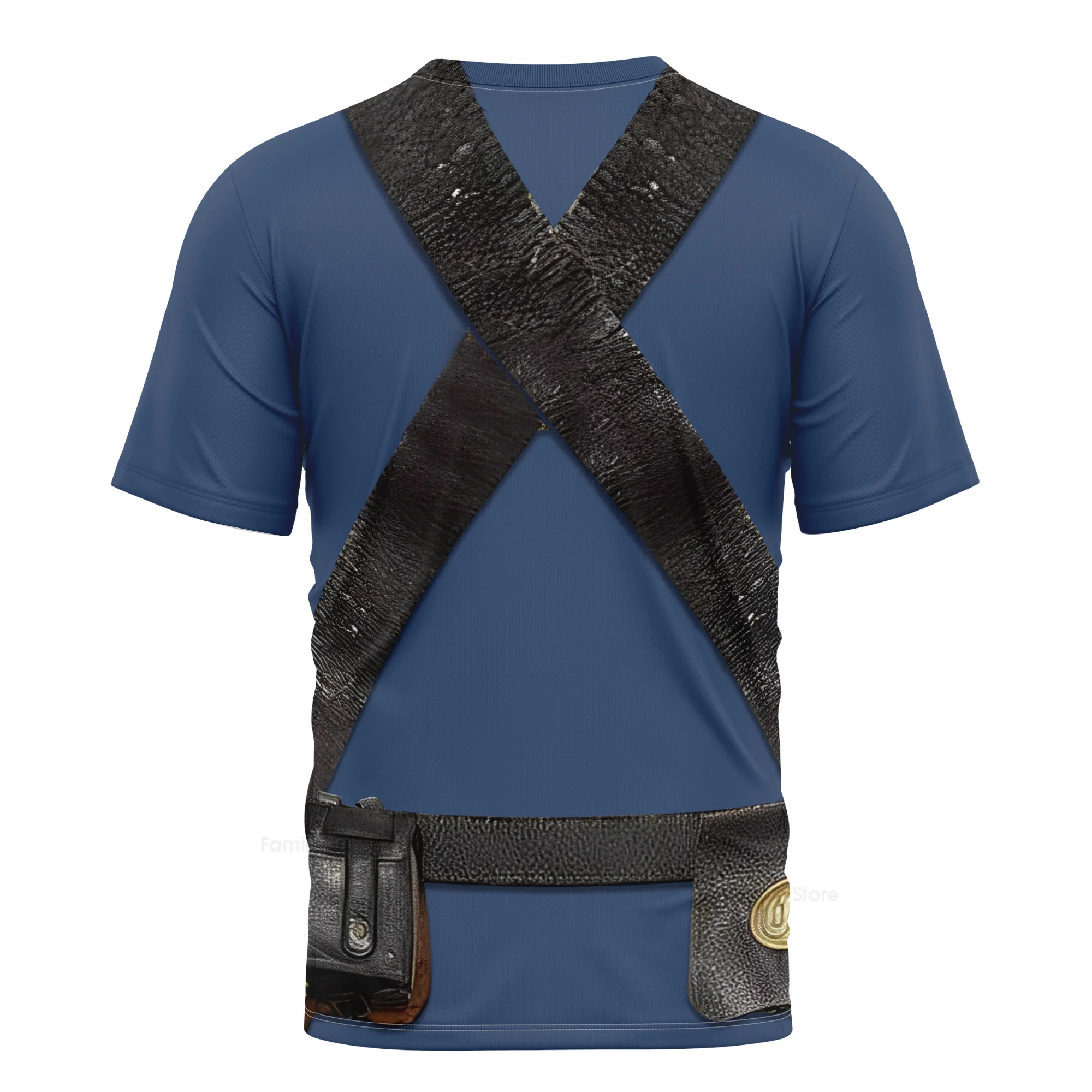 Union Infantry Uniform in Civil War T-Shirts For Men - Image 4