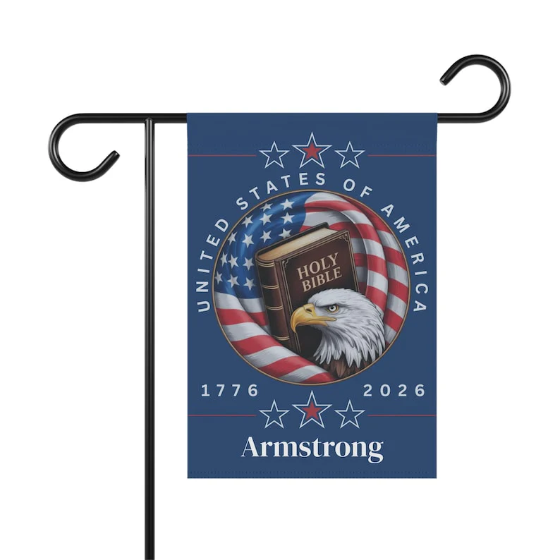 United States Of America Holy Bible Flag - Gift For Patriotic, Veterans | HN02 - Image 2