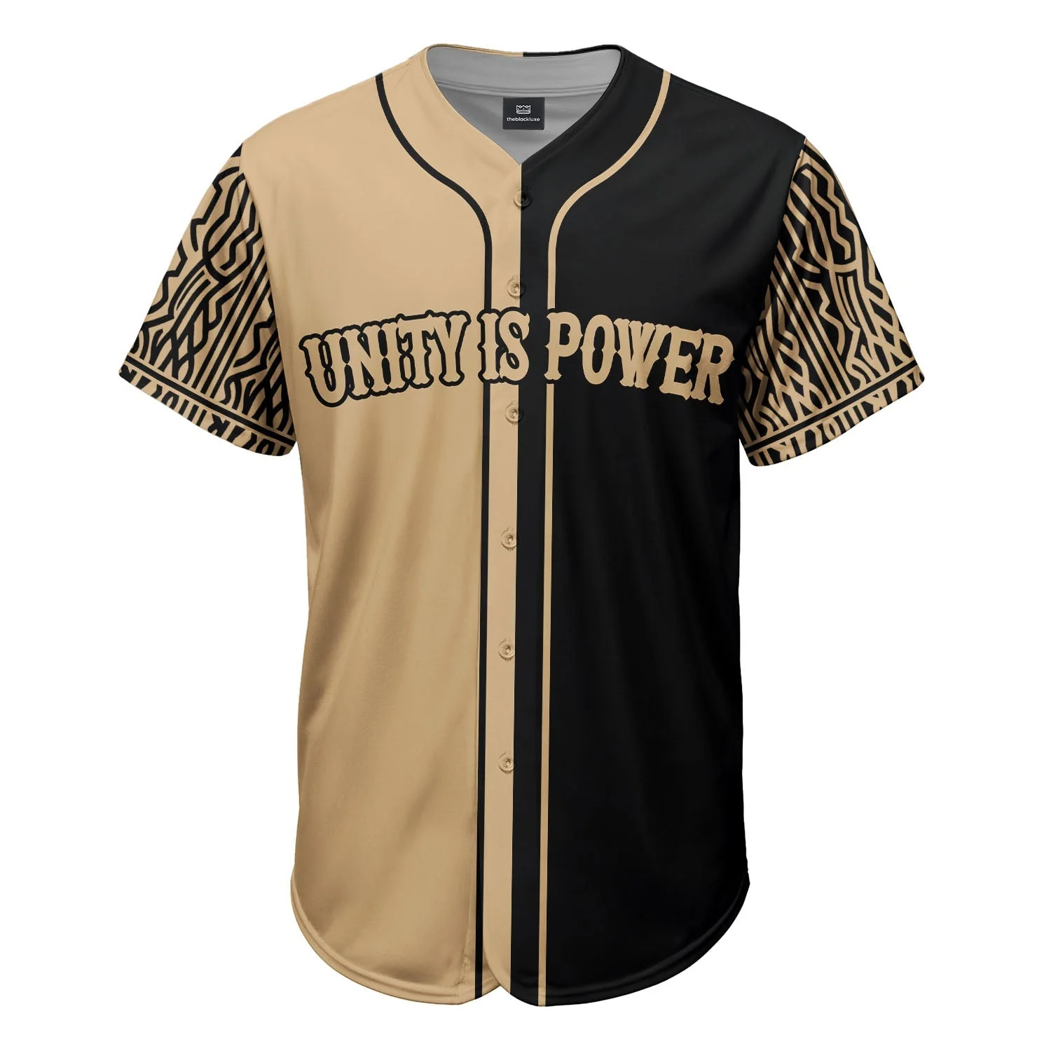 Unity Is Power - African American Baseball Jersey - Gift for Black Dad, Grandpa, Husband - Image 3