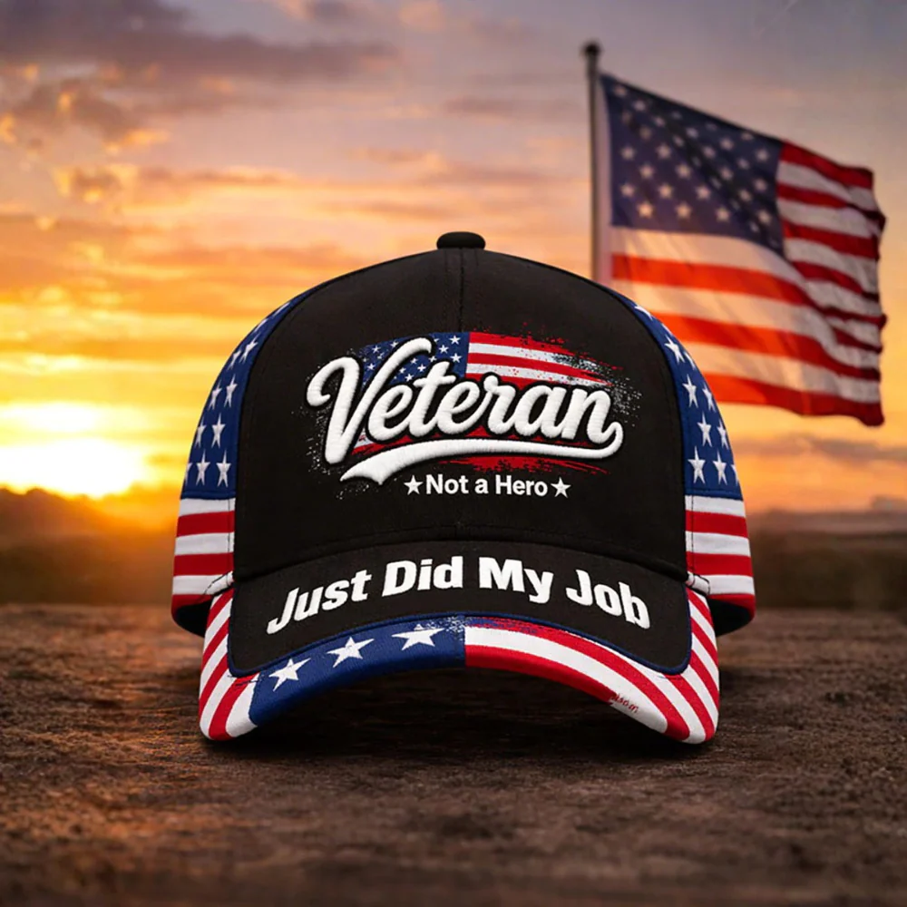 Veteran Not A Hero Just Did My Job - Personalized Classic Cap - Gift For Veterans HN02.