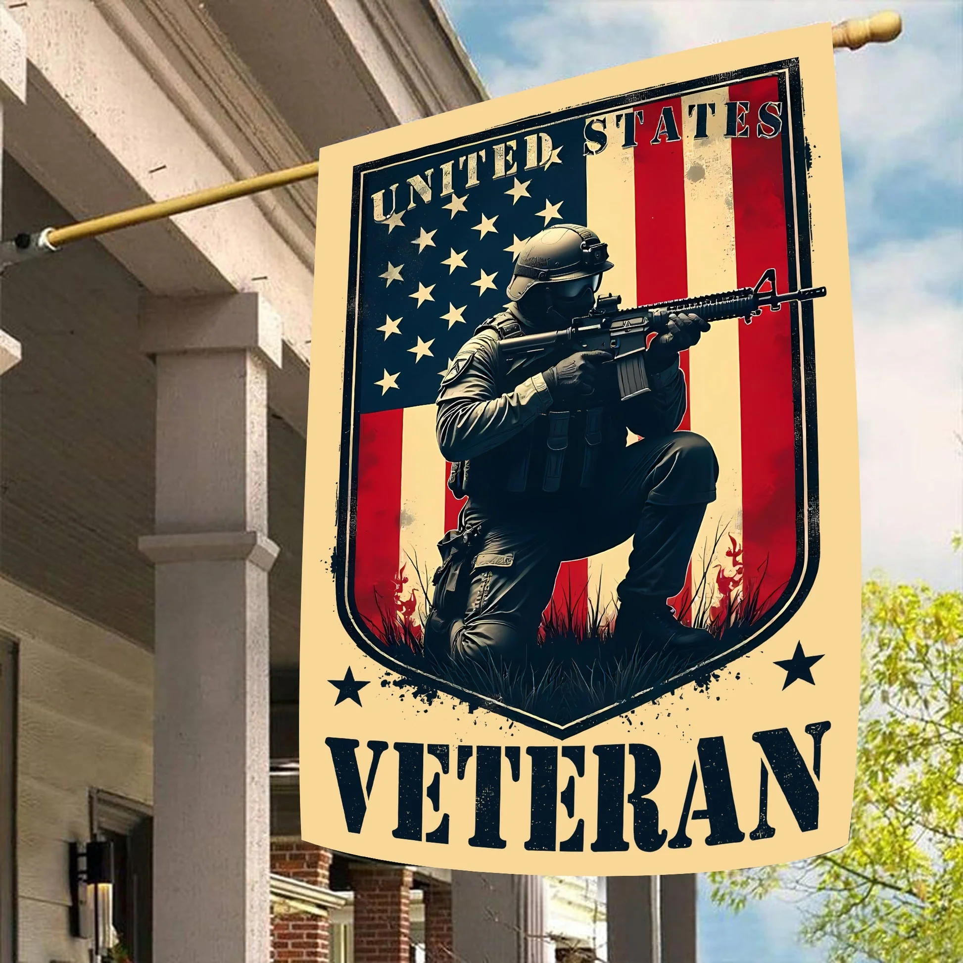 Veteran Pride U.S. Military Honor Flag - Gift For Veteran, Patriotic | HN02 - Image 3