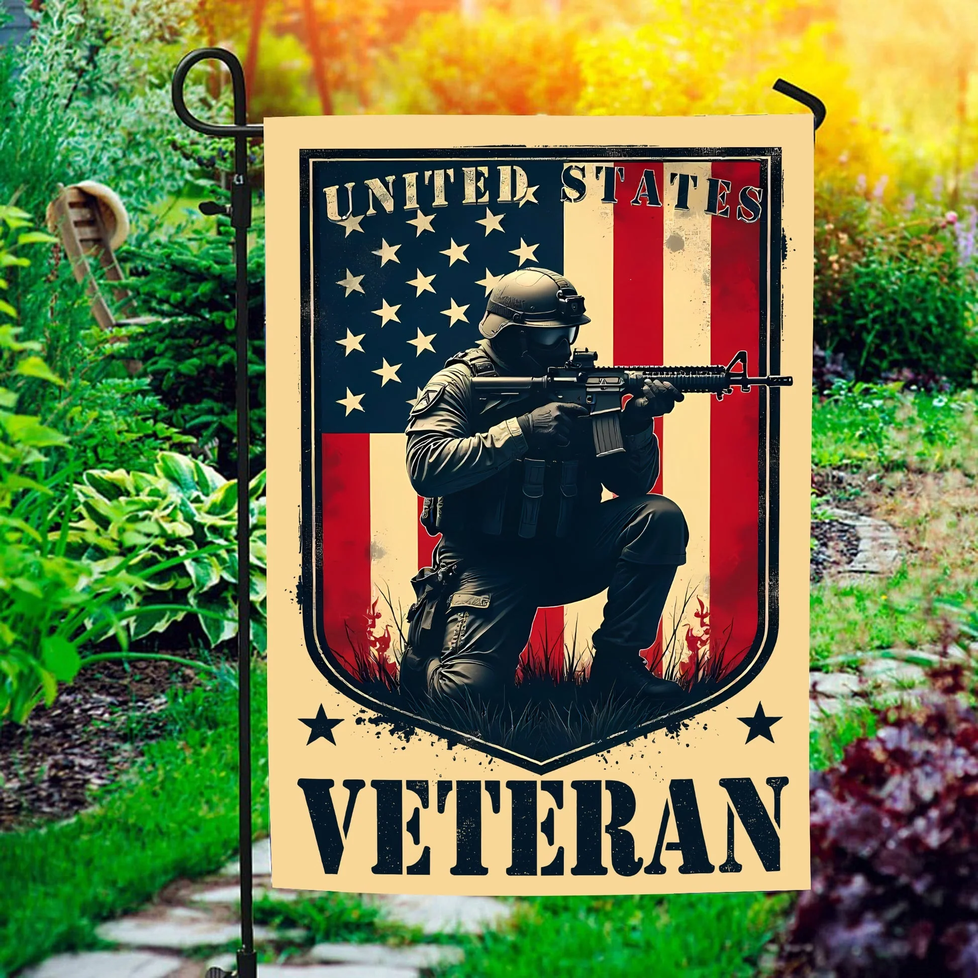 Veteran Pride U.S. Military Honor Flag - Gift For Veteran, Patriotic | HN02 - Image 6