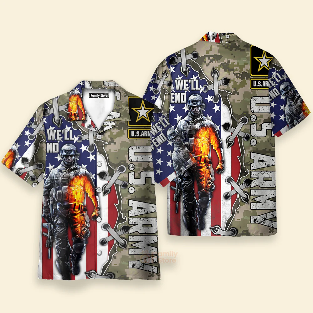 Veterans Chest Pocket Short Sleeve Casual Shirt Hawaiian Shirt - Image 2