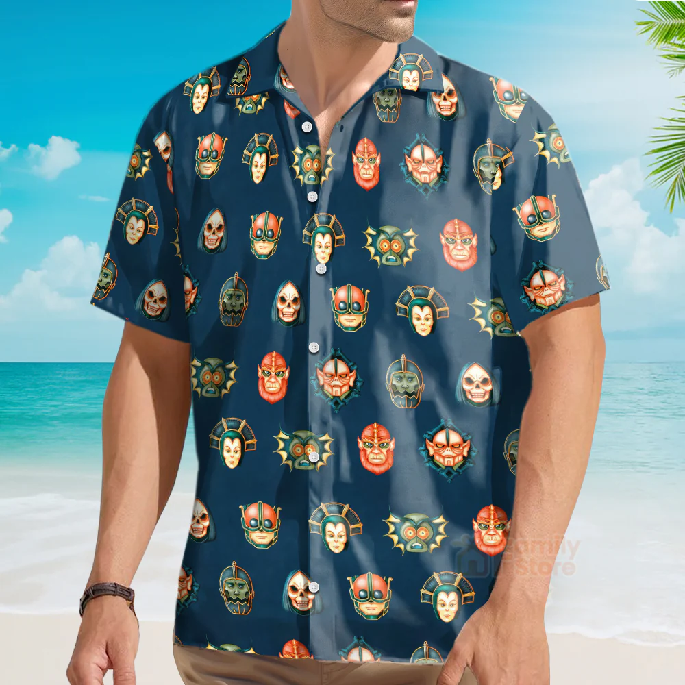 Villains He-Man Masters Of The Universe - Hawaiian Shirt - Image 4