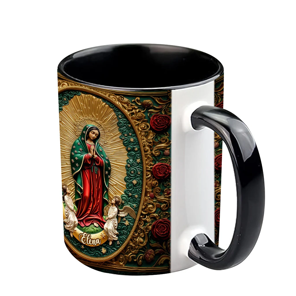 Virgin Mary Acrylic - Personalized Christian Accent Mug - Gift For Christian BA01 - Image 10