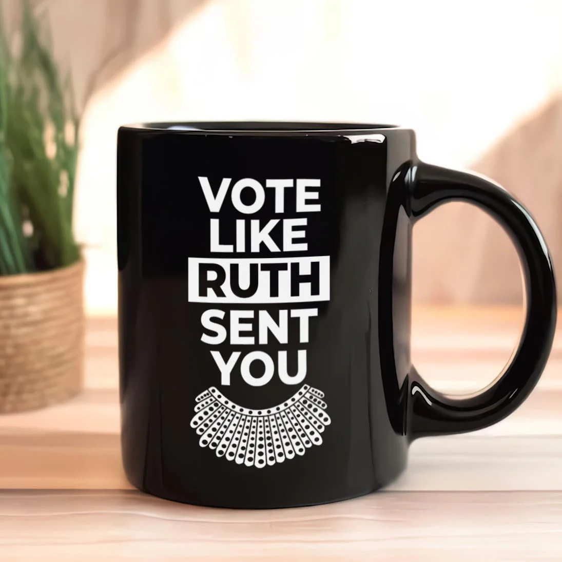 Vote Like Ruth Sent You Mug - Image 2