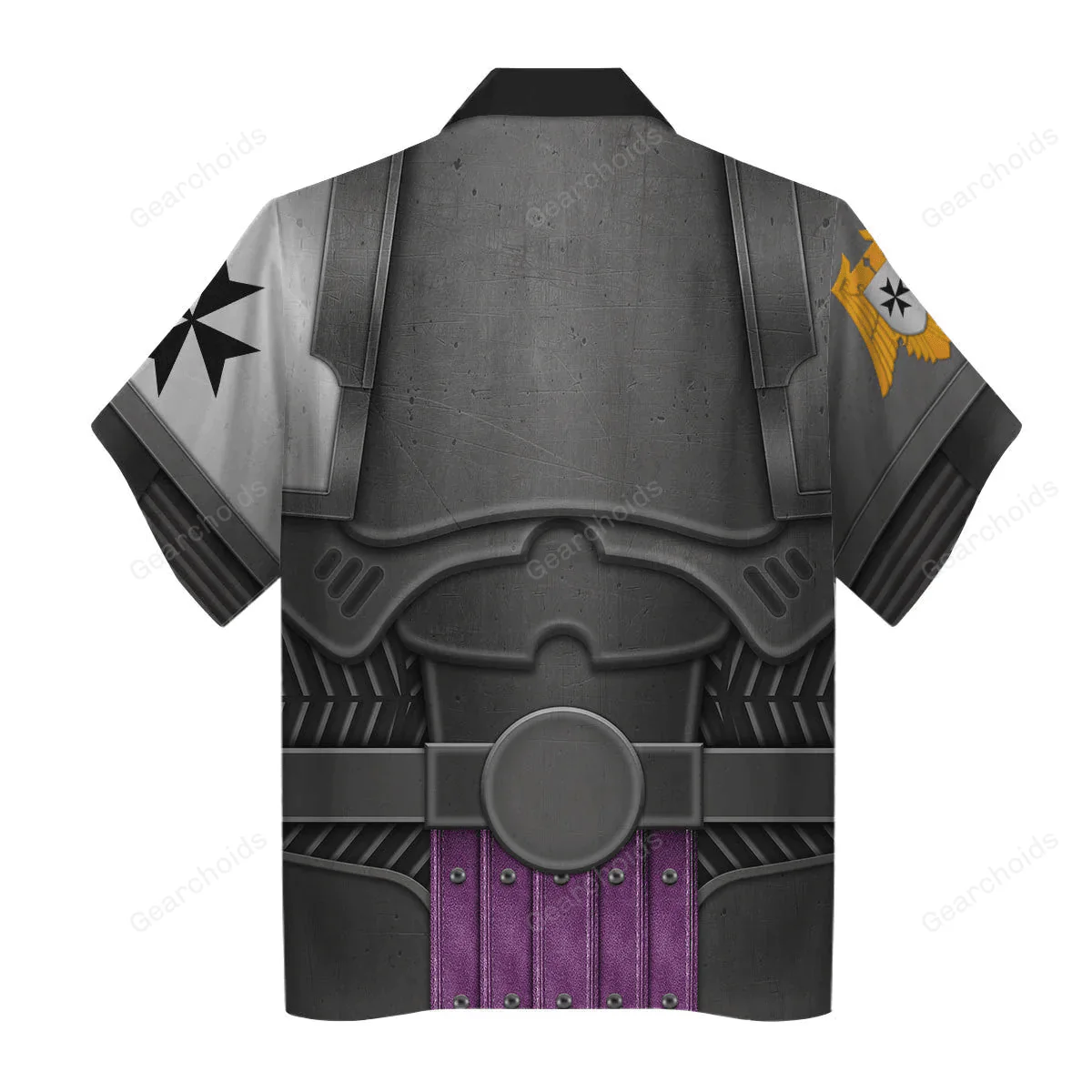 Warhammer Black Templars Captain - Costume Cosplay Hoodie Sweatshirt Sweatpants CSWRH177 - Image 5