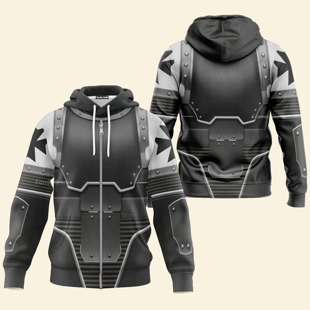 Warhammer Black Templars In Mark III Power Armor - Costume Cosplay Hoodie Sweatshirt Sweatpants CSWRH173 - Image 4