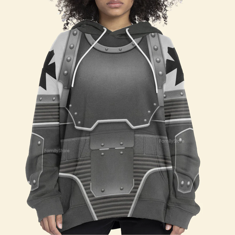 Warhammer Black Templars In Mark III Power Armor - Costume Cosplay Hoodie Sweatshirt Sweatpants CSWRH173 - Image 6