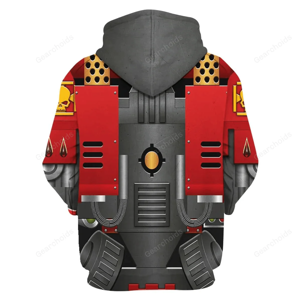Warhammer Blood Angels Furioso Dreadnought - Costume Cosplay Hoodie Sweatshirt Sweatpants CSWRH032 - Image 4