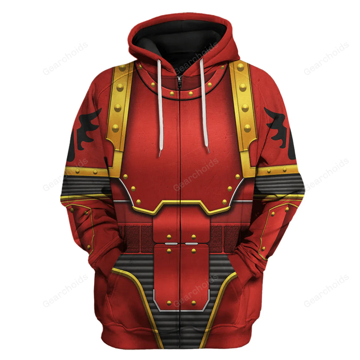 Warhammer Blood Angels In Mark III Power Armor - Costume Cosplay Hoodie Sweatshirt Sweatpants CSWRH174 - Image 3