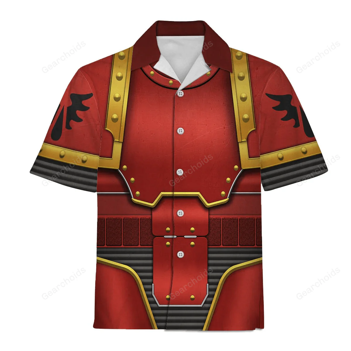 Warhammer Blood Angels In Mark III Power Armor - Costume Cosplay Hoodie Sweatshirt Sweatpants CSWRH174 - Image 9