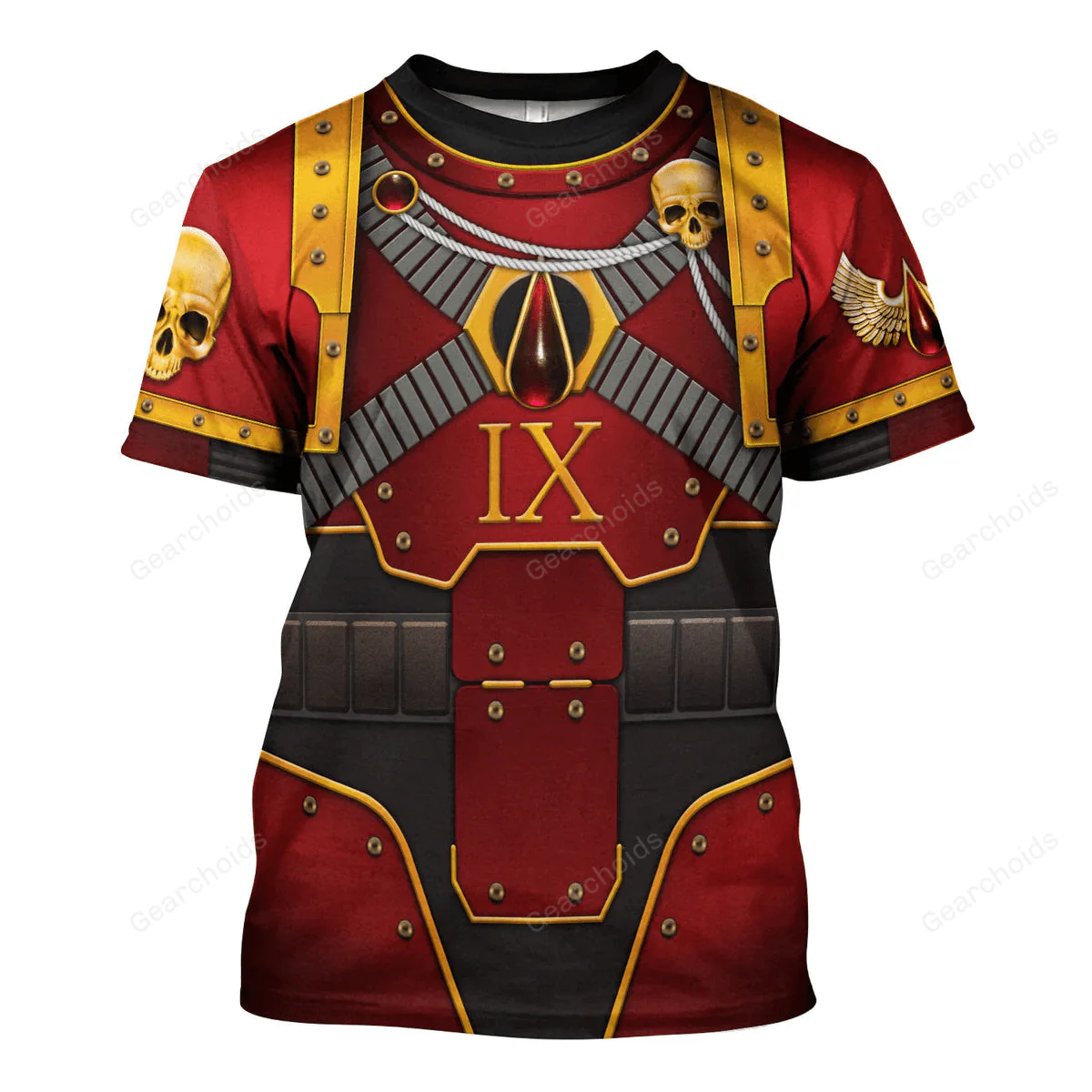 Warhammer Blood Angels IX Captain - Costume Cosplay Hoodie Sweatshirt Sweatpants CSWRH111 - Image 11