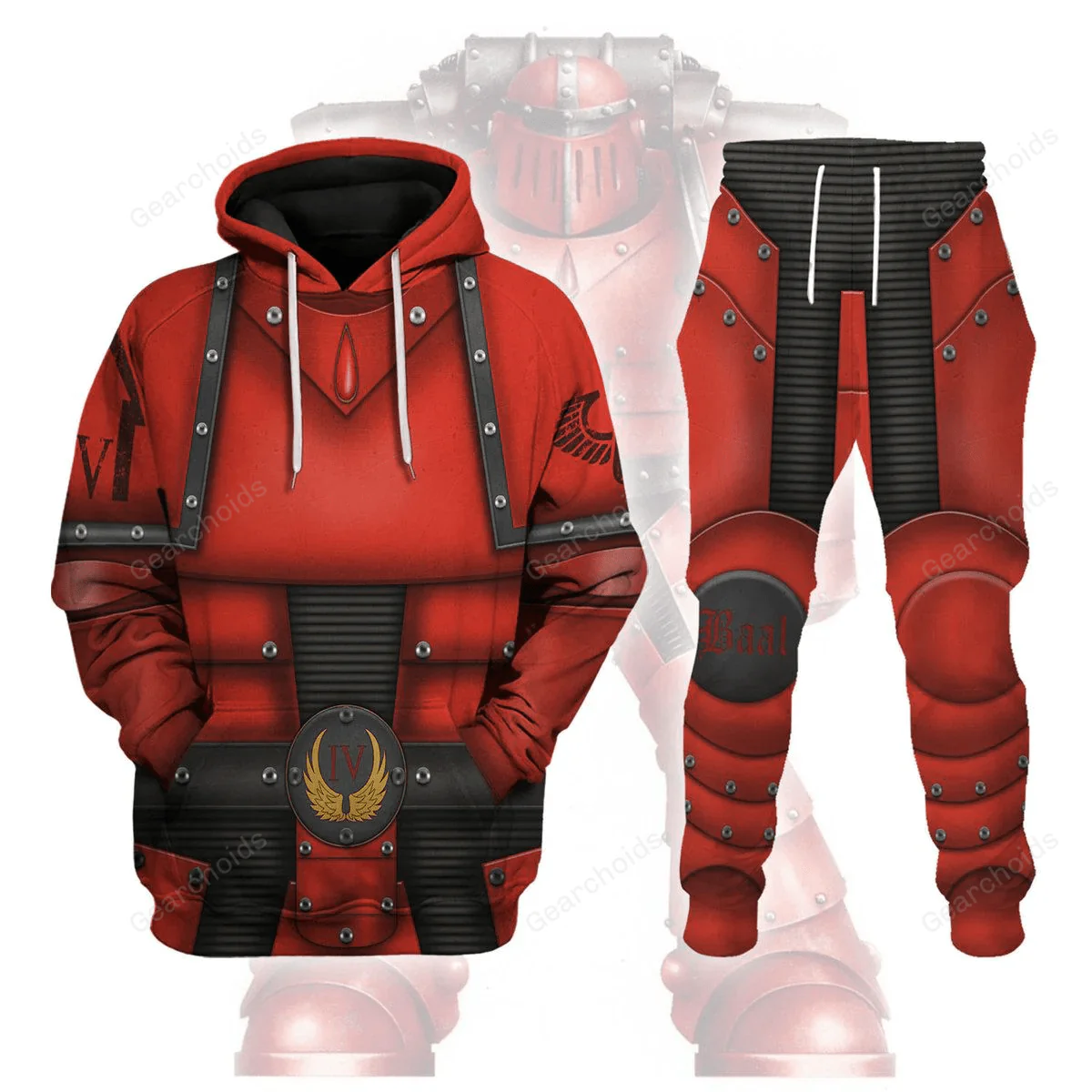 Warhammer Blood Angels Legions - Costume Cosplay Hoodie Sweatshirt Sweatpants CSWRH046