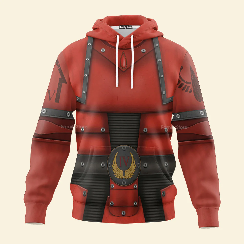 Warhammer Blood Angels Legions - Costume Cosplay Hoodie Sweatshirt Sweatpants CSWRH046 - Image 2