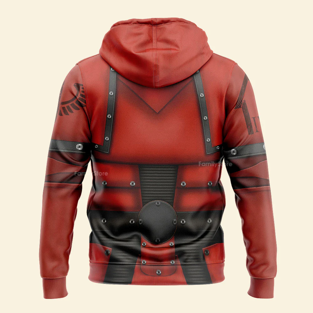 Warhammer Blood Angels Legions - Costume Cosplay Hoodie Sweatshirt Sweatpants CSWRH046 - Image 5