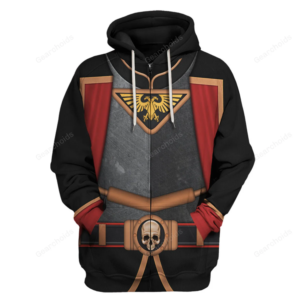 Warhammer Commissar Yarrick - Costume Cosplay Hoodie Sweatshirt Sweatpants - Image 3