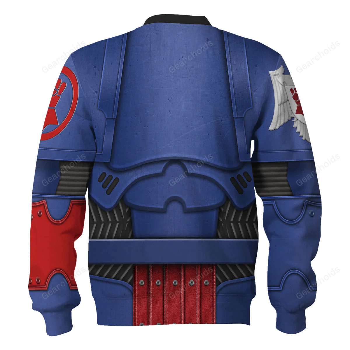 Warhammer Crimson Fists Captain - Costume Cosplay Hoodie Sweatshirt Sweatpants CSWRH170 - Image 3