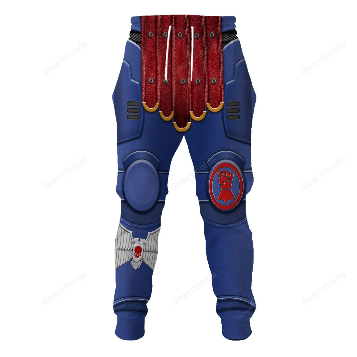 Warhammer Crimson Fists Captain - Costume Cosplay Hoodie Sweatshirt Sweatpants CSWRH170 - Image 4