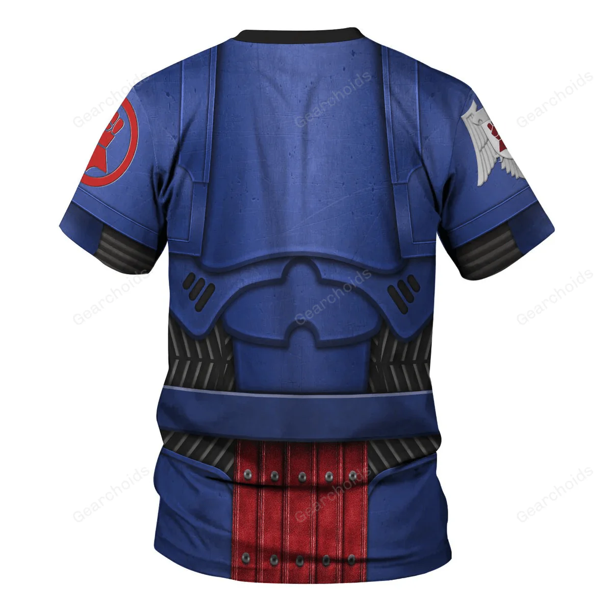 Warhammer Crimson Fists Captain - Costume Cosplay Hoodie Sweatshirt Sweatpants CSWRH170 - Image 7