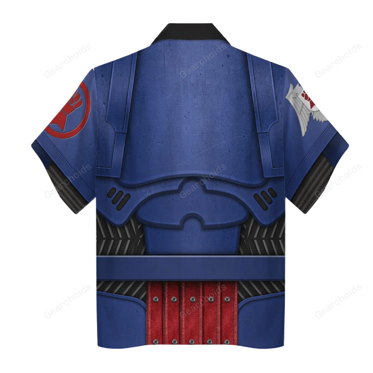 Warhammer Crimson Fists Captain - Costume Cosplay Hoodie Sweatshirt Sweatpants CSWRH170 - Image 8
