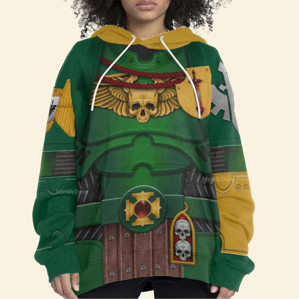 Warhammer Dark Angels Captain - Costume Cosplay Hoodie Sweatshirt Sweatpants CSWRH022 - Image 6
