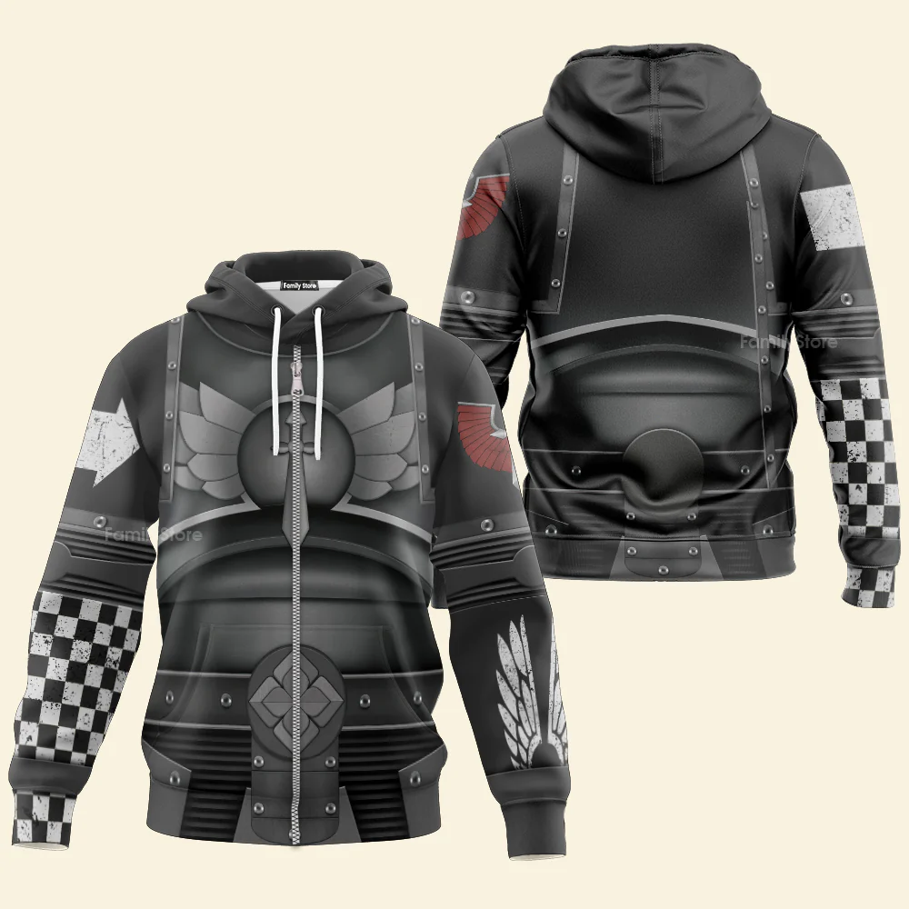 Warhammer Dark Angels Legions - Costume Cosplay Hoodie Sweatshirt Sweatpants CSWRH047 - Image 4