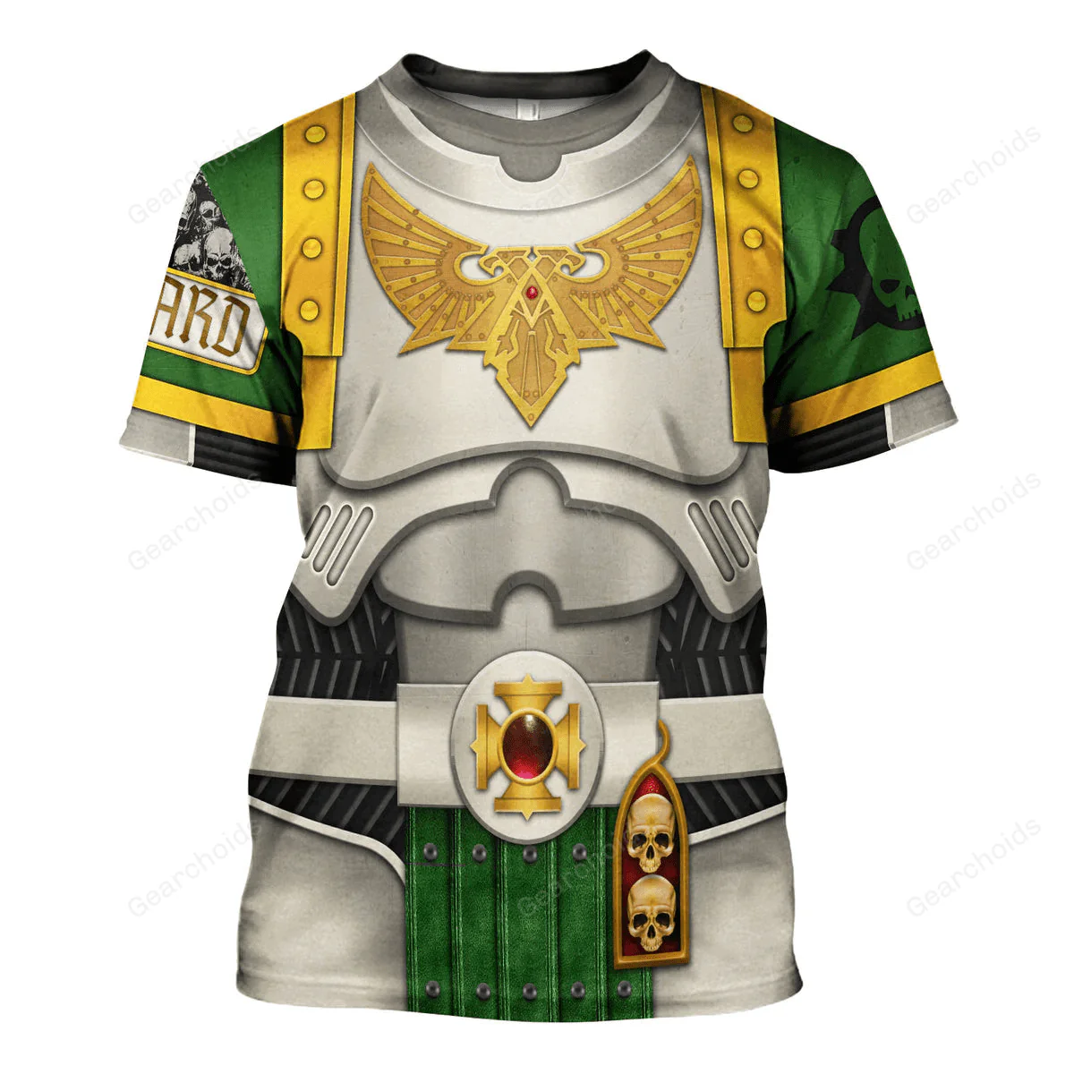 Warhammer Death Guard Captain - Costume Cosplay Hoodie Sweatshirt Sweatpants CSWRH121 - Image 11