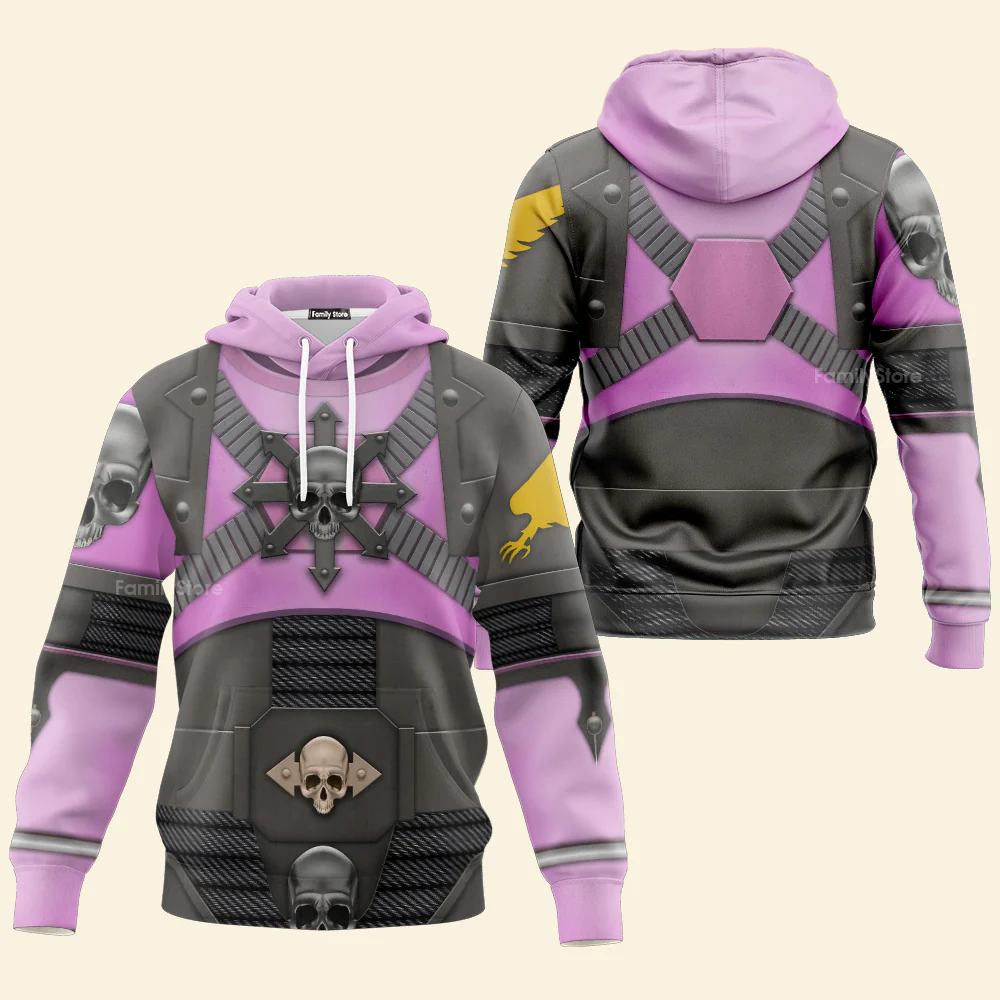 Emperor's Children Chaos Space Marines - Costume Cosplay Hoodie Sweatshirt Sweatpants CSWRH119 - Image 3