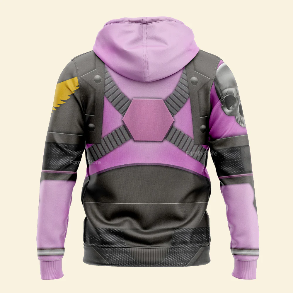 Emperor's Children Chaos Space Marines - Costume Cosplay Hoodie Sweatshirt Sweatpants CSWRH119 - Image 5