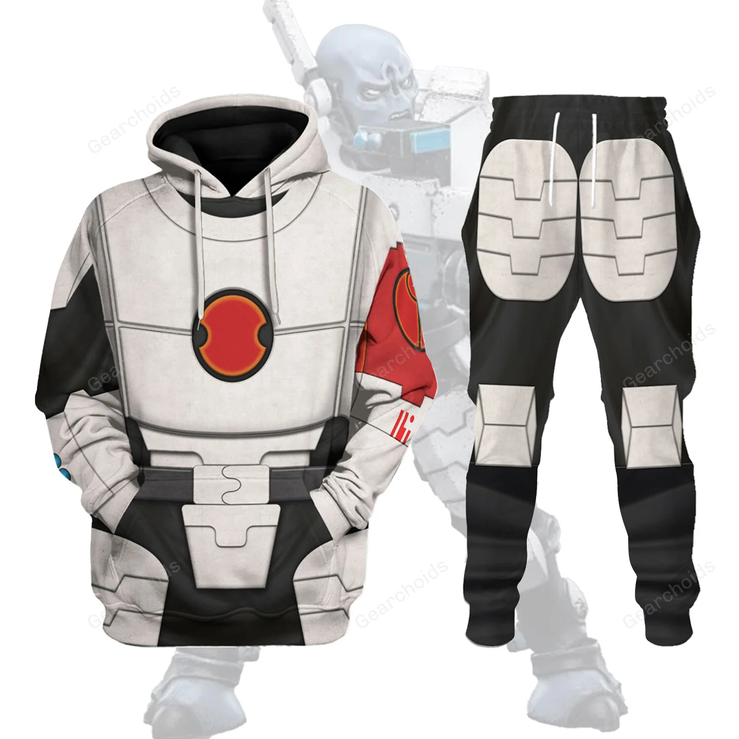 Warhammer Fire Warrior Tau Empire - Costume Cosplay Hoodie Sweatshirt Sweatpants CSWRH030