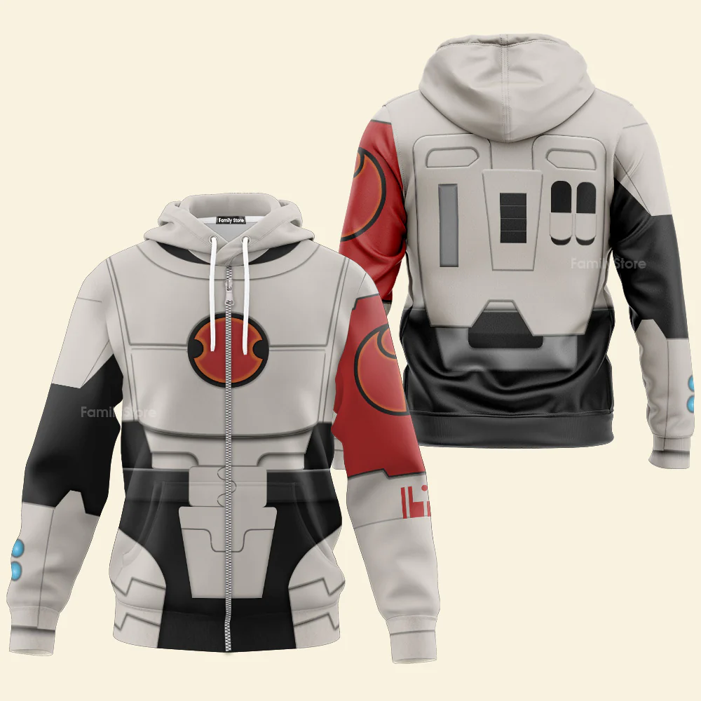 Warhammer Fire Warrior Tau Empire - Costume Cosplay Hoodie Sweatshirt Sweatpants CSWRH030 - Image 4