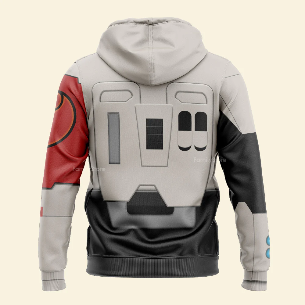Warhammer Fire Warrior Tau Empire - Costume Cosplay Hoodie Sweatshirt Sweatpants CSWRH030 - Image 5