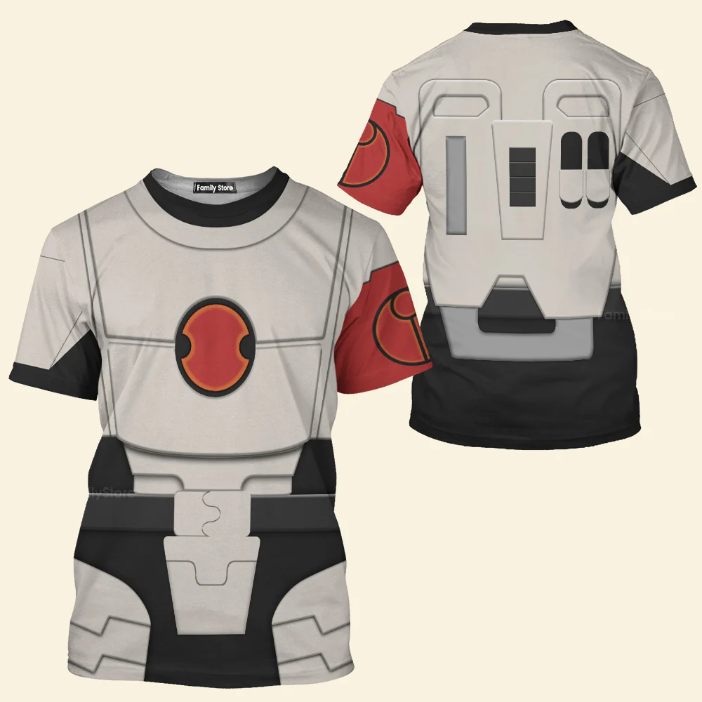 Warhammer Fire Warrior Tau Empire - Costume Cosplay 3D Tshirt CSWRH030 - Image 2