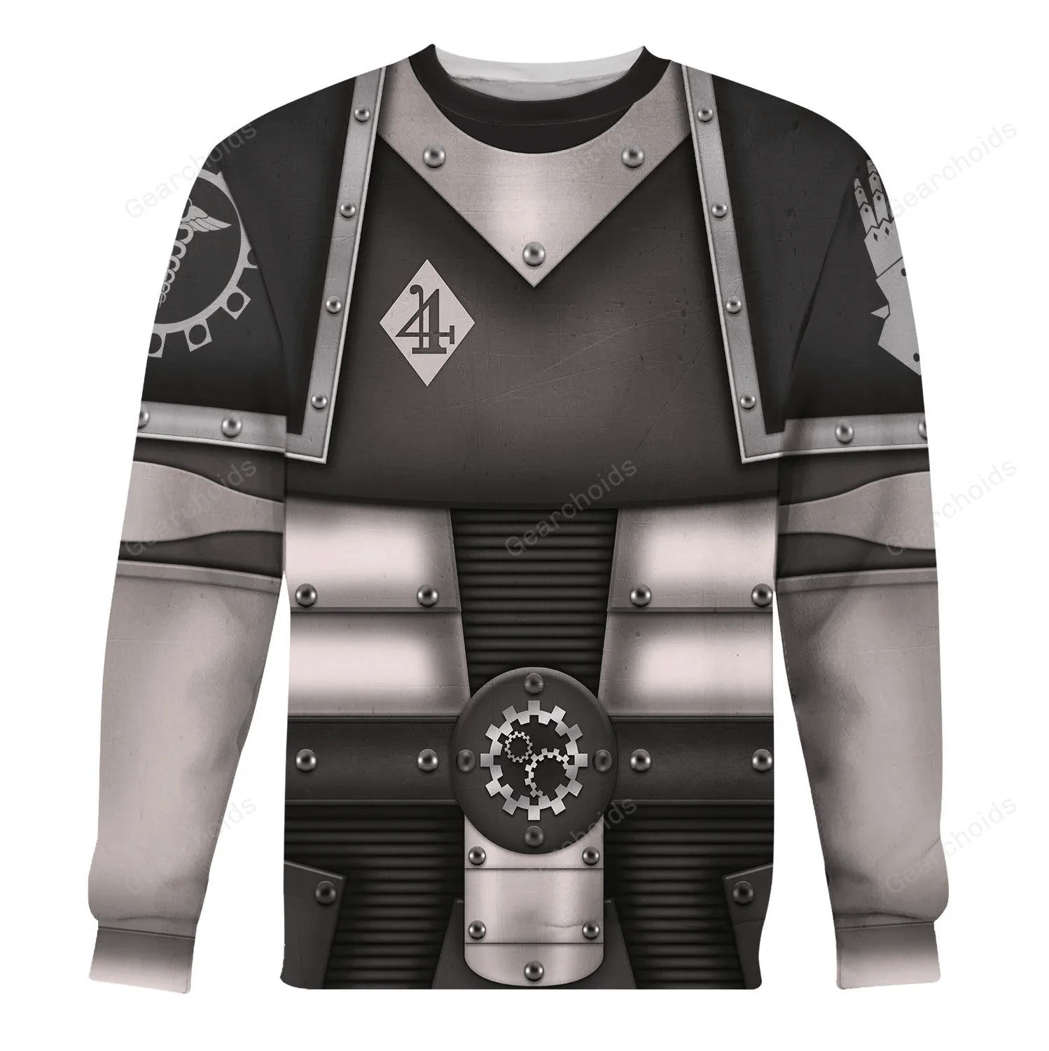 Warhammer Iron Hands Legions - Costume Cosplay Hoodie Sweatshirt Sweatpants CSWRH058 - Image 5