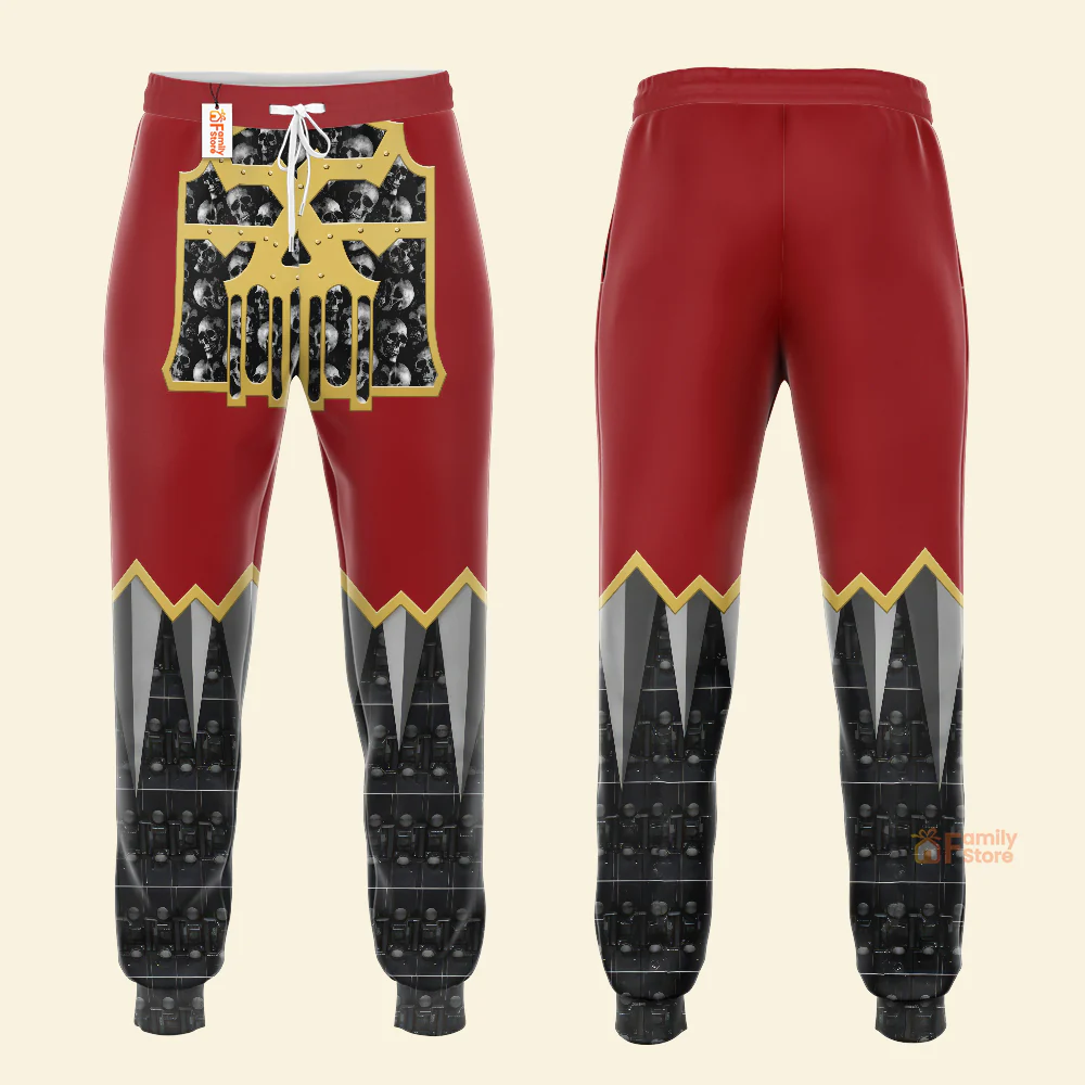 Warhammer Khorne Lord Of Skulls - Costume Cosplay Hoodie Sweatshirt Sweatpants CSWRH049 - Image 12