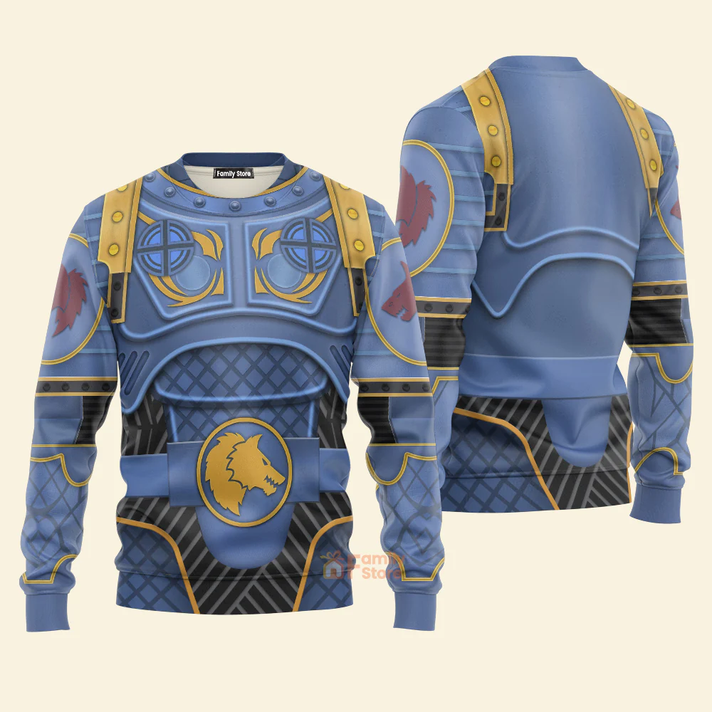 Warhammer Leman Russ - Costume Cosplay Hoodie Sweatshirt Sweatpants - Image 8