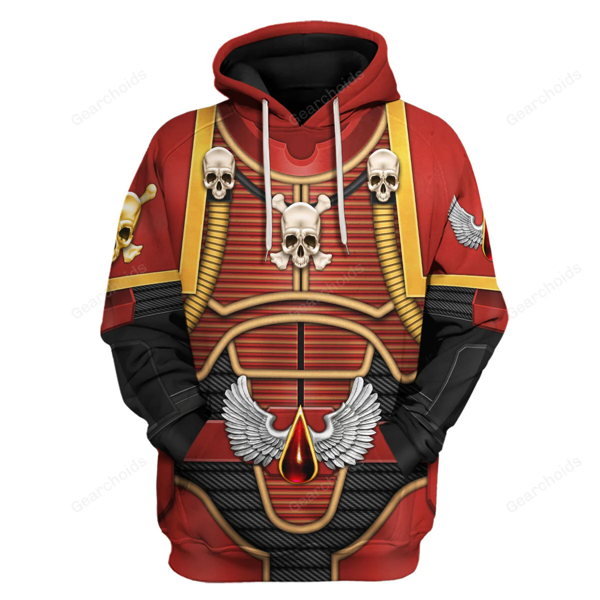 Warhammer Librarian Mephiston - Costume Cosplay Hoodie Sweatshirt Sweatpants - Image 2