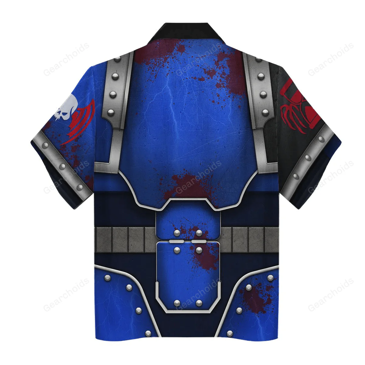 Warhammer Night Lords - Costume Cosplay Hawaiian Shirt CSWRH053 - Image 2