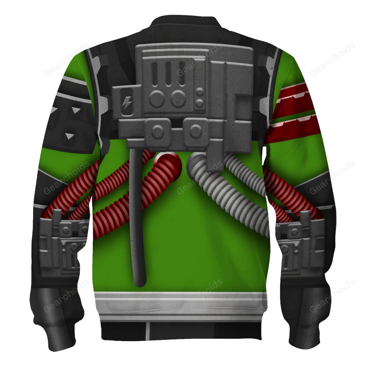 Warhammer Ork Meganob with Buzzsaw Mega Action - Costume Cosplay Hoodie Sweatshirt Sweatpants - Image 6